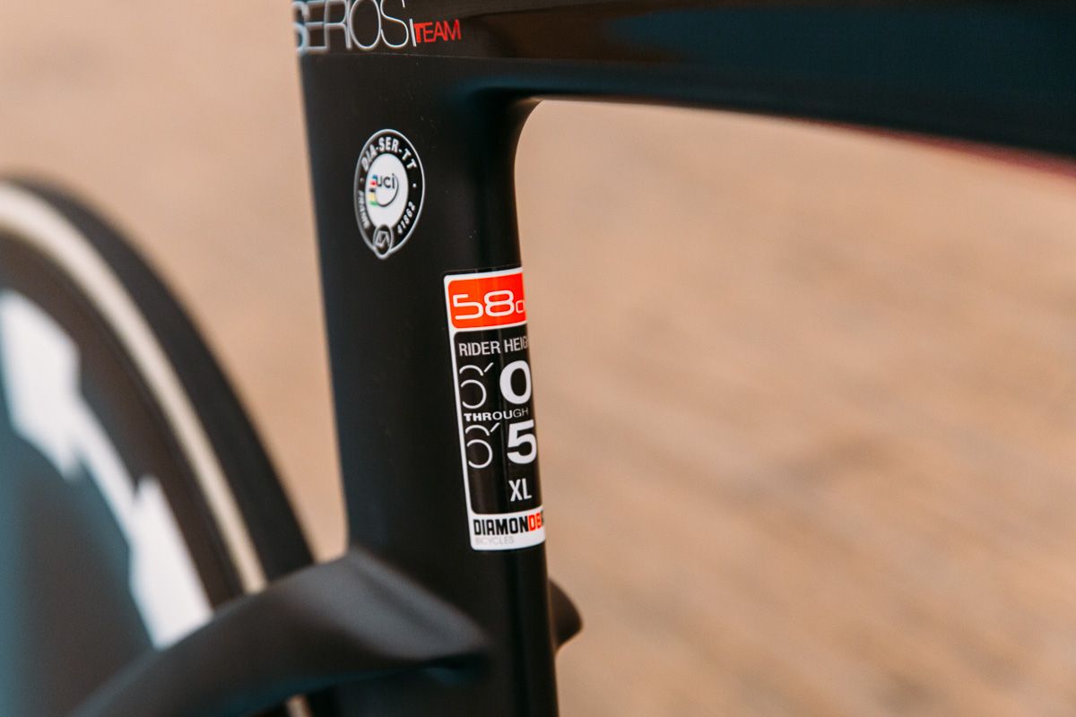 Details of Tom Zirbel's Diamondback Serios