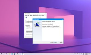 Windows 10 system restore point