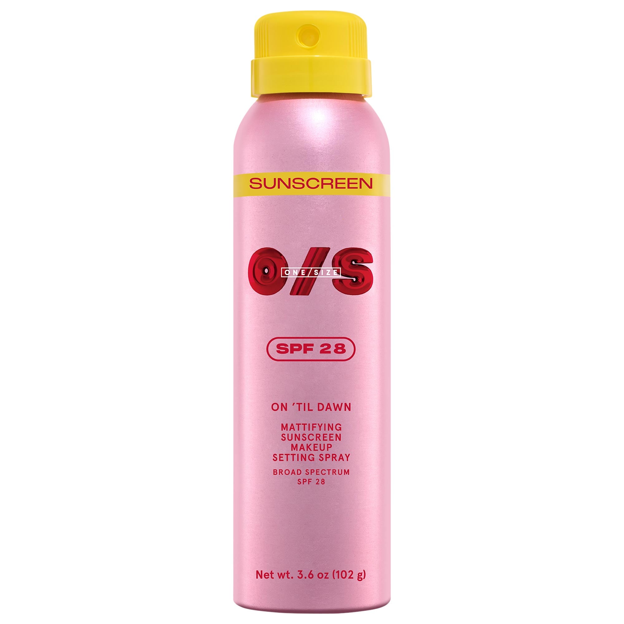 On 'til Dawn Mattifying Sunscreen Makeup Setting Spray Spf 28