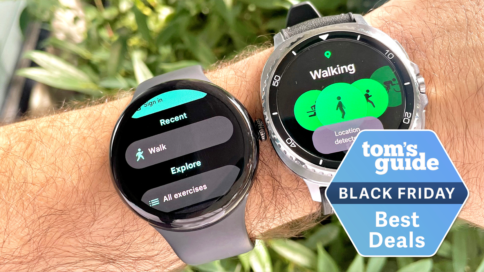 Galaxy Watch 8 shown on wrist