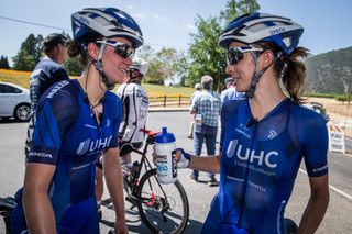 Katie Hall (UnitedHealthcare) and teammate Ruth Winder talk about todays win
