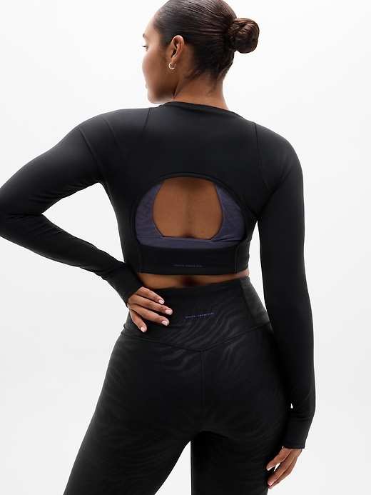 Simone Biles Transcend Open Back Top