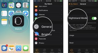 Enabling Nightstand mode for Apple Watch on iPhone