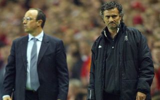 Rafael Benitez and Jose Mourinho
