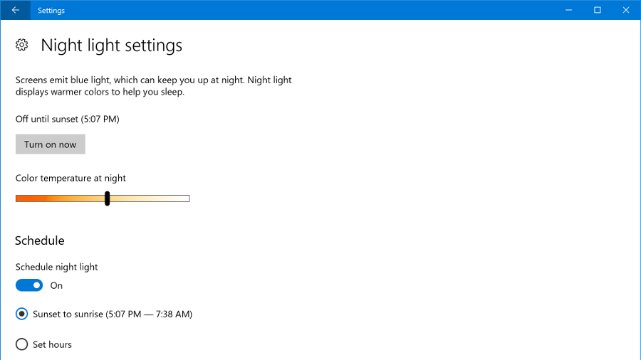 Windows 10 gets Braille support and better caters for night owls