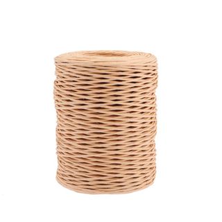 rattan drum shaped lamp shade