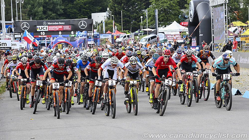 FAST start for the Elite Men's race