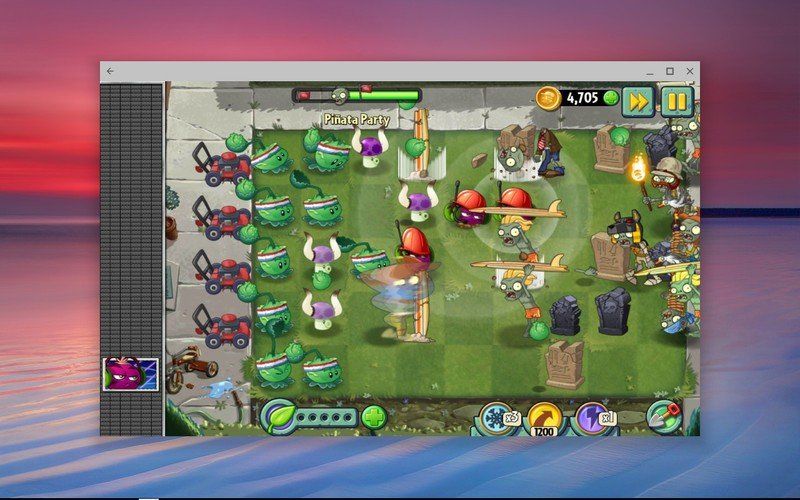 Plants vs. Zombies 2 on Chrome OS