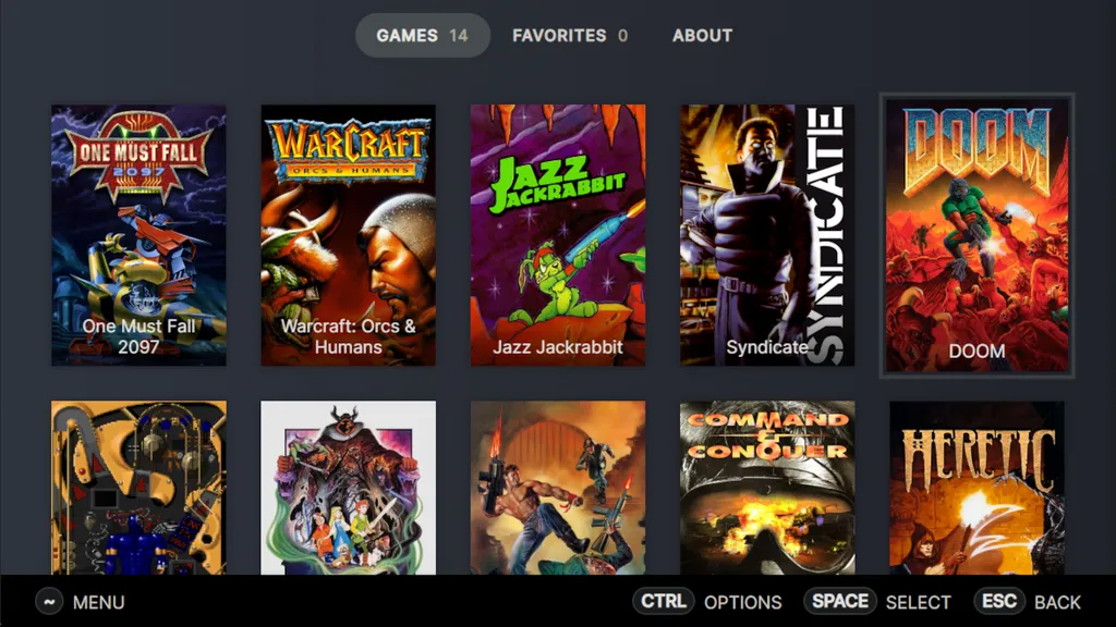 Play your retro games collection right through the web browser with WebRCade