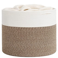 Cotton rope basket from Amazon