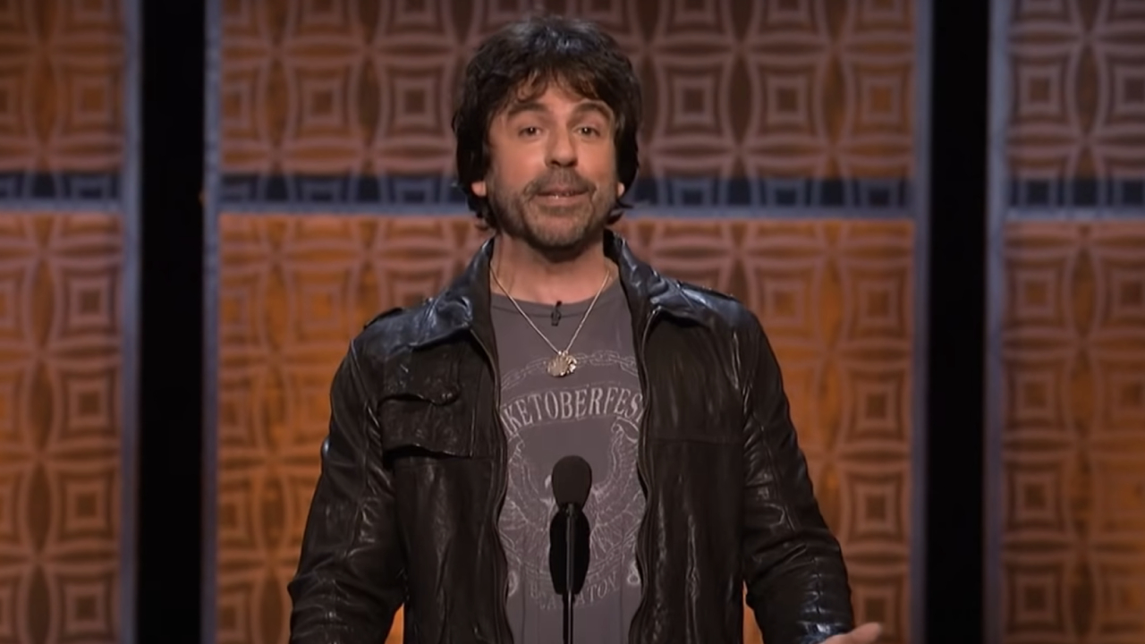 Greg Giraldo performing at the Comedy Central Roast of Joan Rivers