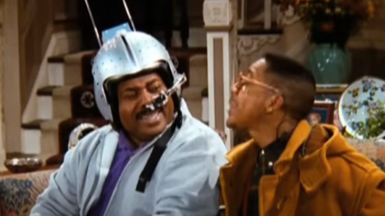 Steve Urkel and Carl on Family Matters