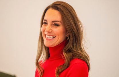 Catherine, Duchess of Cambridge arrives to make the keynote speech at the launch of the "Taking Action on Addiction" campaign