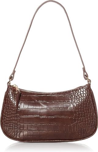 The Drop, The Drop Women's Melanie Small Shoulder Bag, Mahogany, One Size