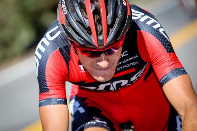 Jakub Novak (BMC) makes his bid for another stage win.