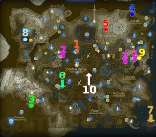 Zelda Tears of the Kingdom best armor locations