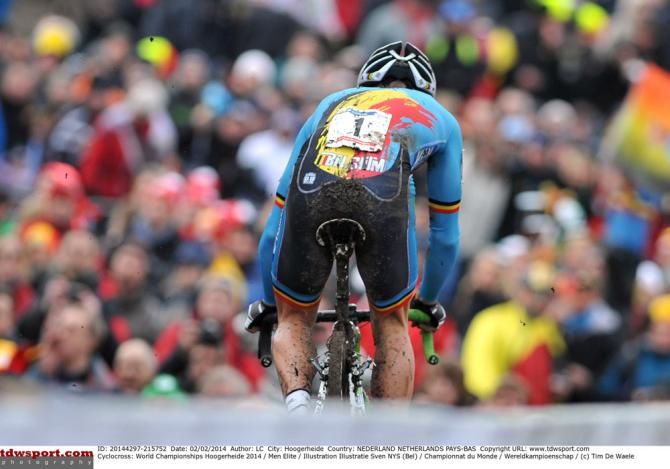 Sven Nys (Belgium) on his way to second place