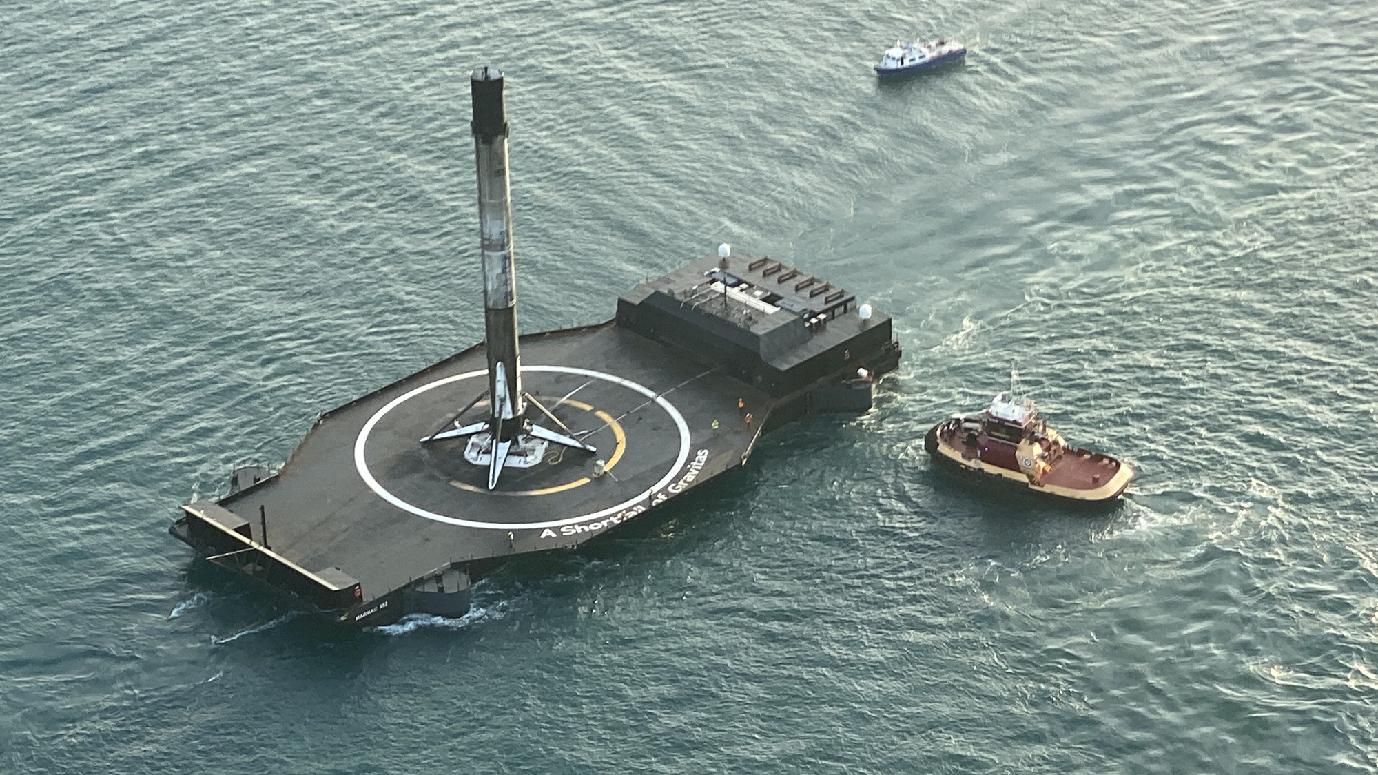SpaceX's newest drone ship returns to port after 1st rocket landing at sea (photos, videos) | Space