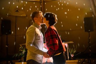 Ethan and Fenisha's love is clear to see in Casualty as they practise their first dance, unaware of what the future holds...