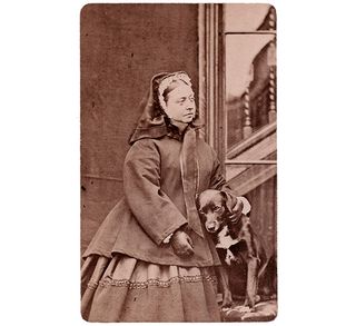 Queen Victoria photographed in 1865 by W & D Downey. Picture: Alamy