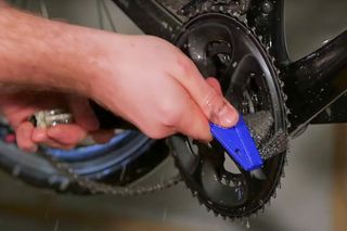 Bike brush for cleaning