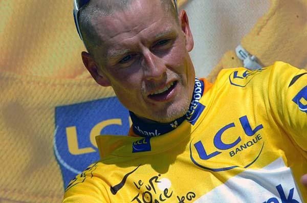 Rasmussen is still in yellow.