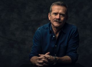 Canadian astronaut Chris Hadfield, veteran spaceflyer and author of "The Apollo Murders."
