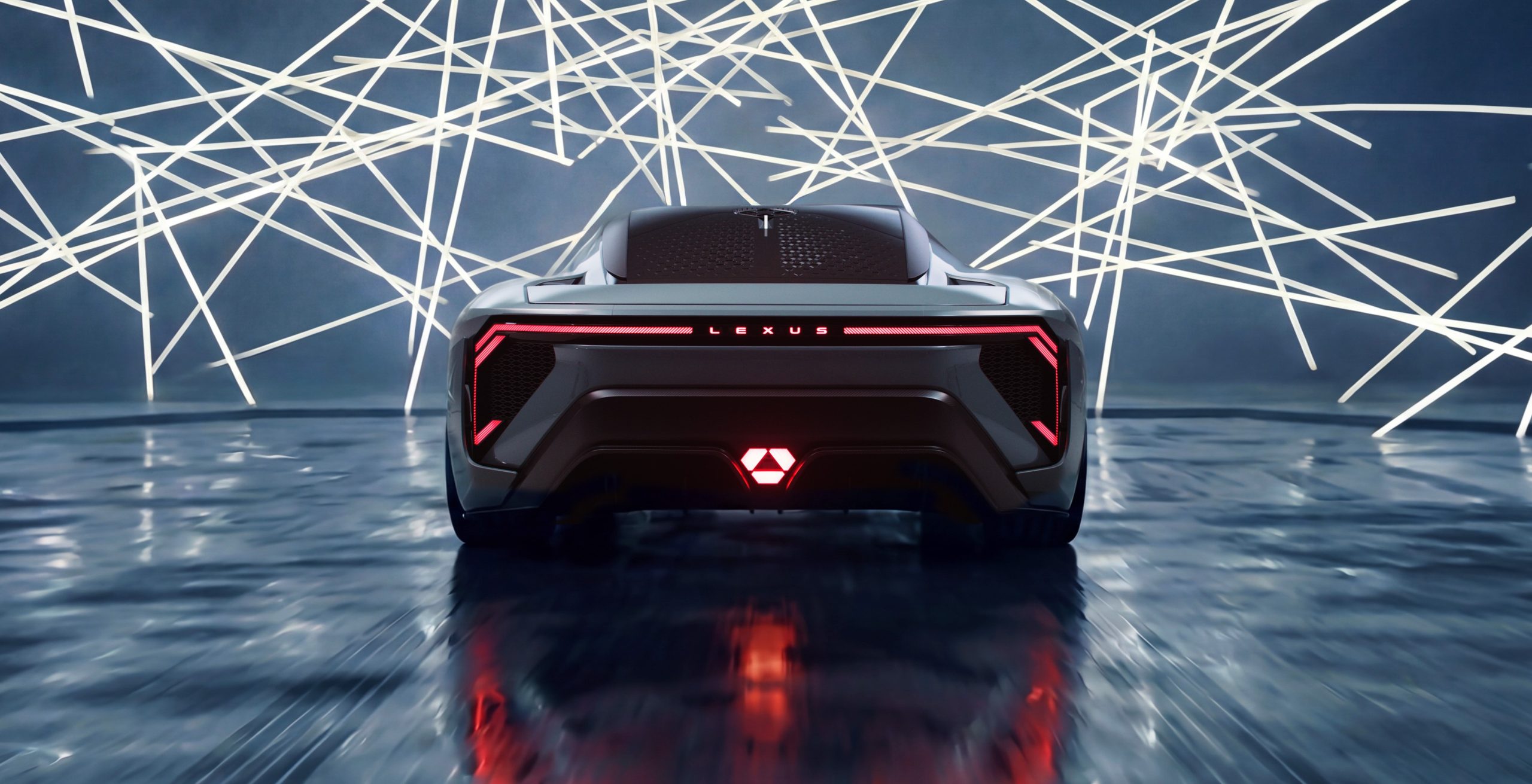 Lexus LFA Concept BEV sports car