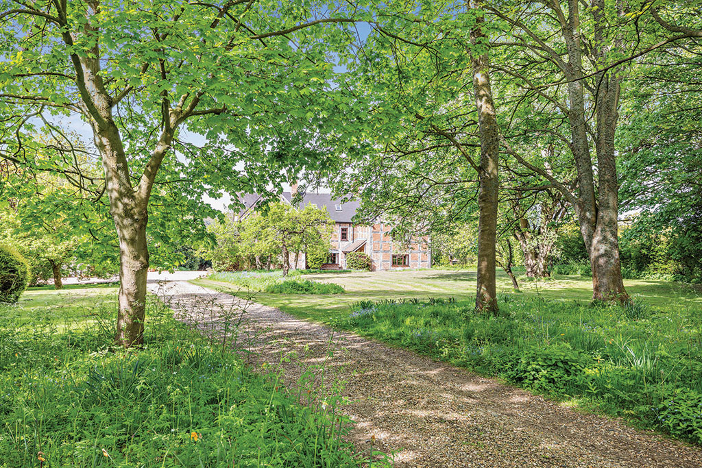 Property for sale with wildlife meadows: Clee House, Billingsley, Bridgnorth, Shropshire. 