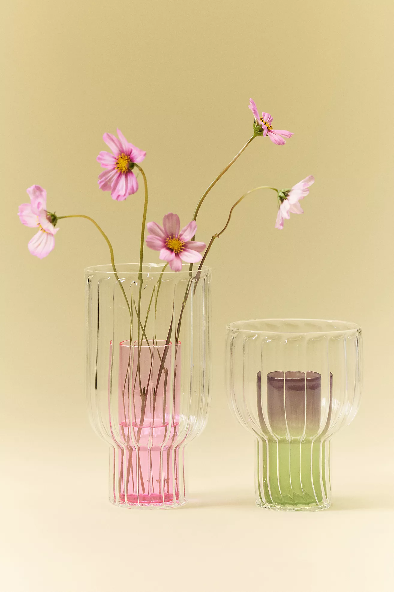 Lucia Neon Glass Vase