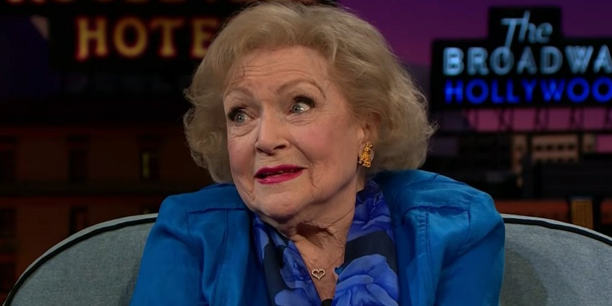 Betty White The Late Late Show With James Corden CBS