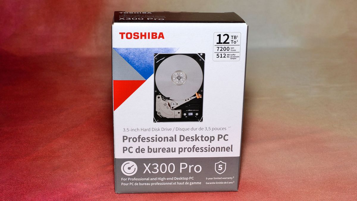 Toshiba X300 Pro 12TB/20TB HDD