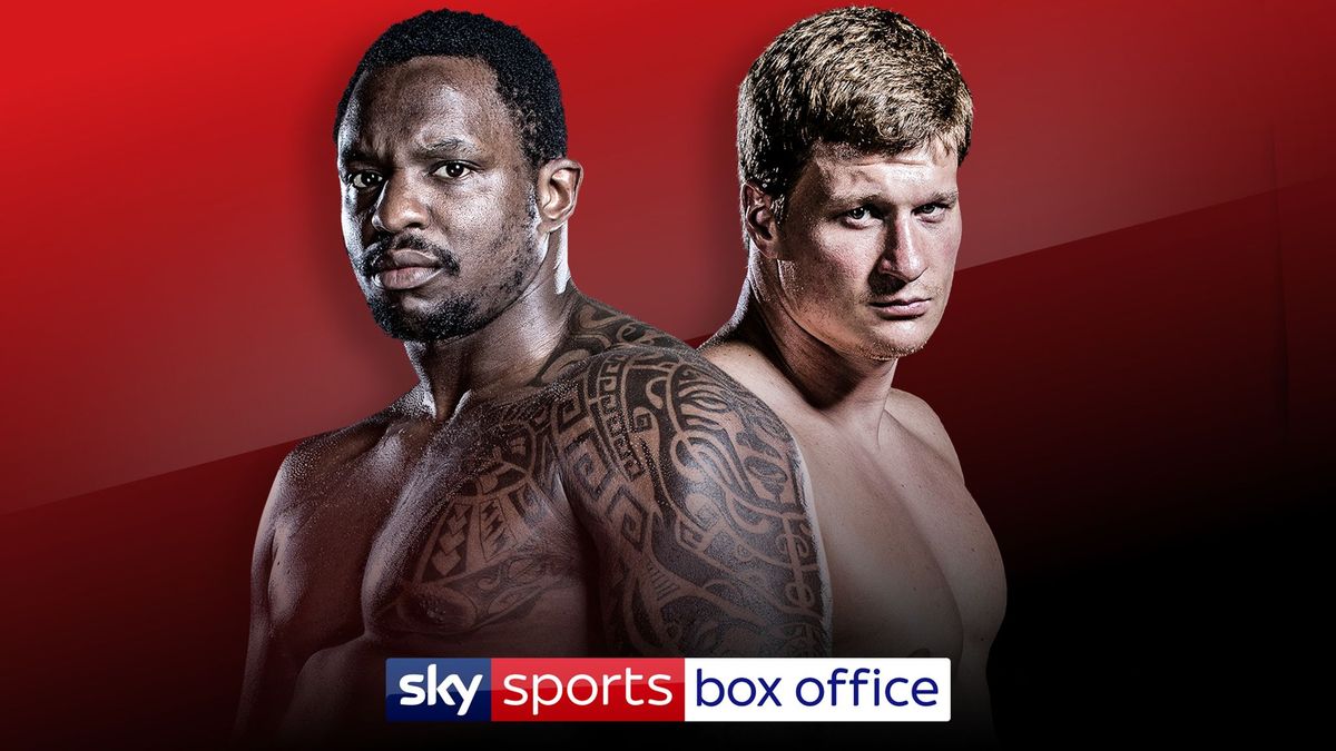 Whyte povetkin best sale live stream