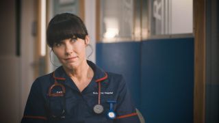 Faith is flattered by Iain's attentions in Casualty - until he starts mansplaining nursing!