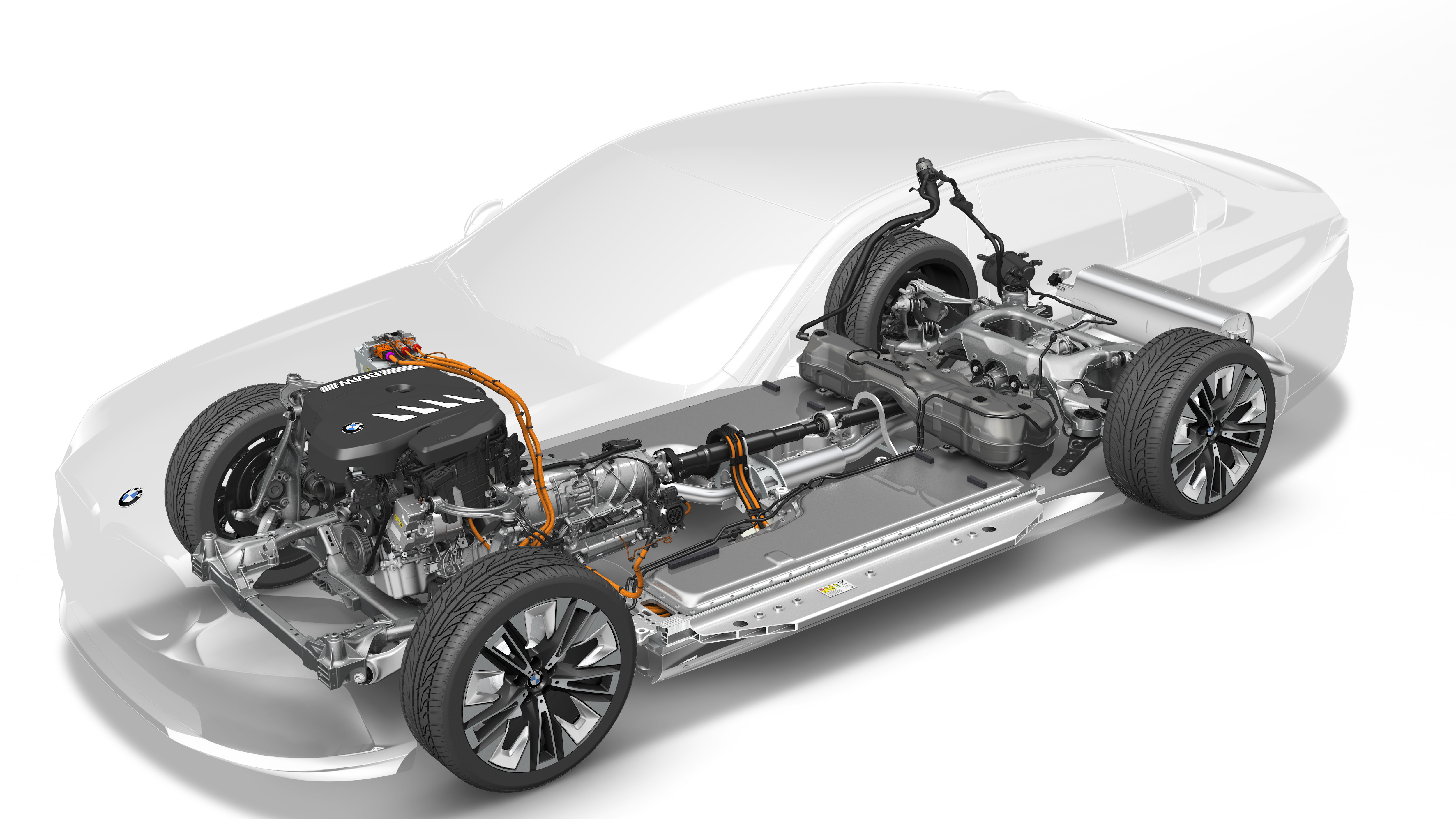 BMW 5 Series plug-in hybrid system