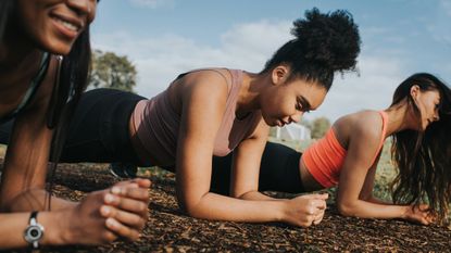 Women doing a trio of workouts, no kit required