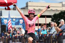 Kristen Faulkner (EF Education-Cannondale) wins elite women's road race title at USA Road National Championships