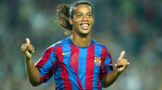 Ronaldinho of Barcelona, 2005