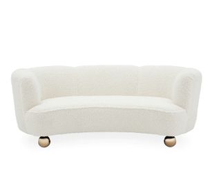Parker curved sofa