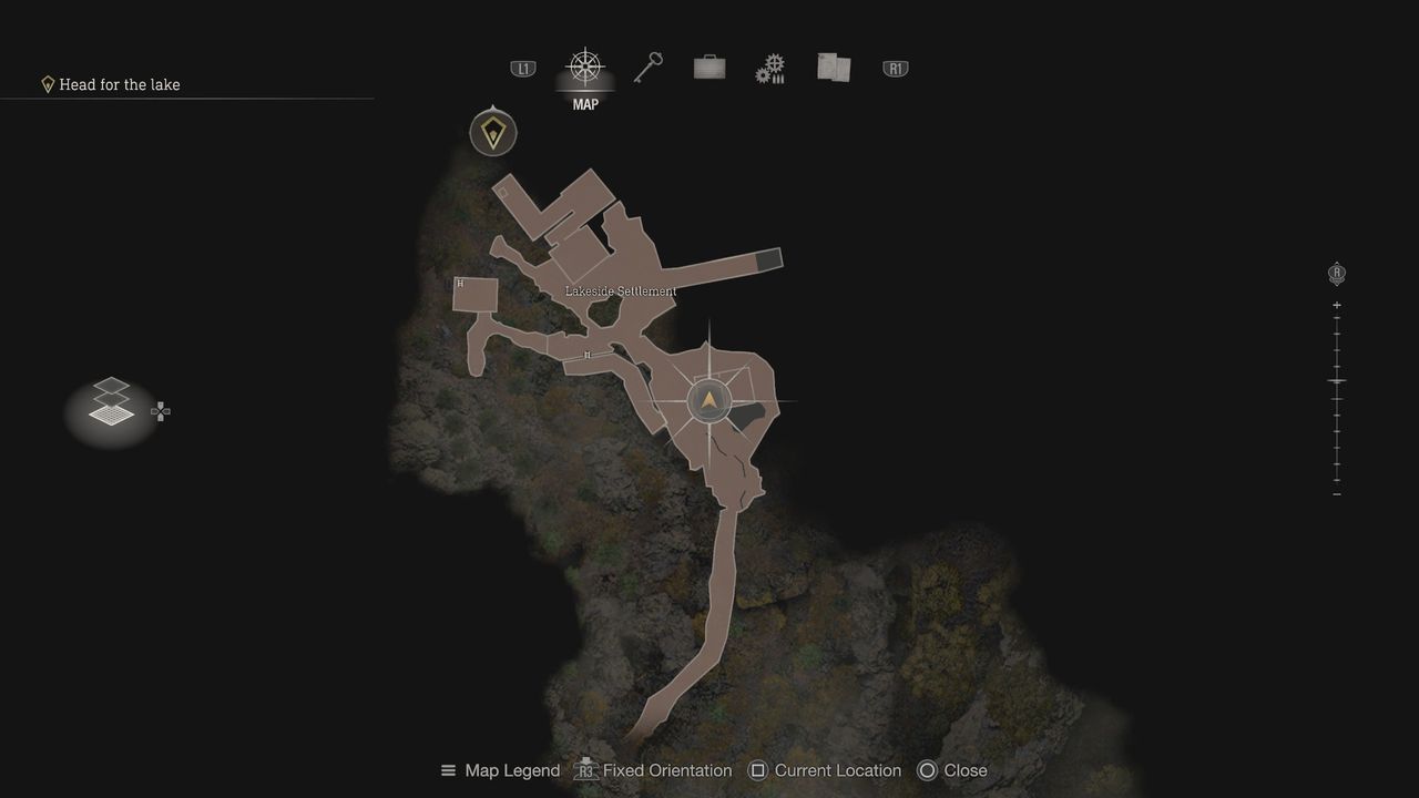 Resident Evil 4 Remake Clockwork Castellan in Lakeside Settlement