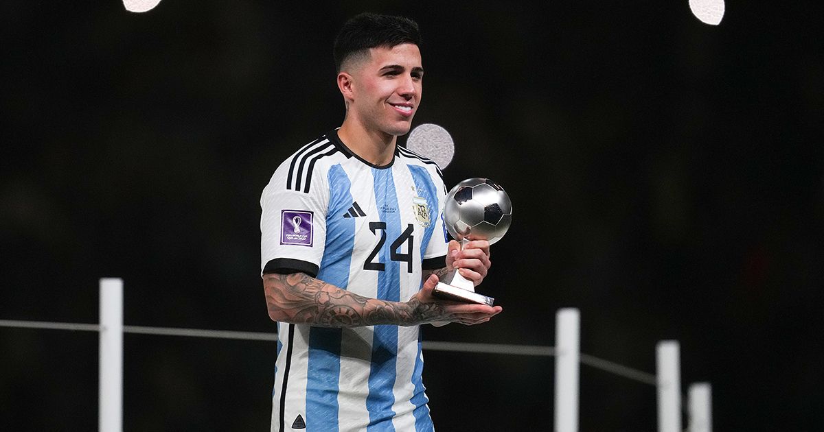 Enzo Fernandez wins the Young Player Award at World Cup 2022 | FourFourTwo