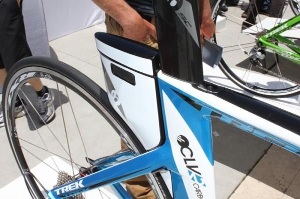 The DraftBox affords extra speed, but also a place for tube, multi-tool and C02.