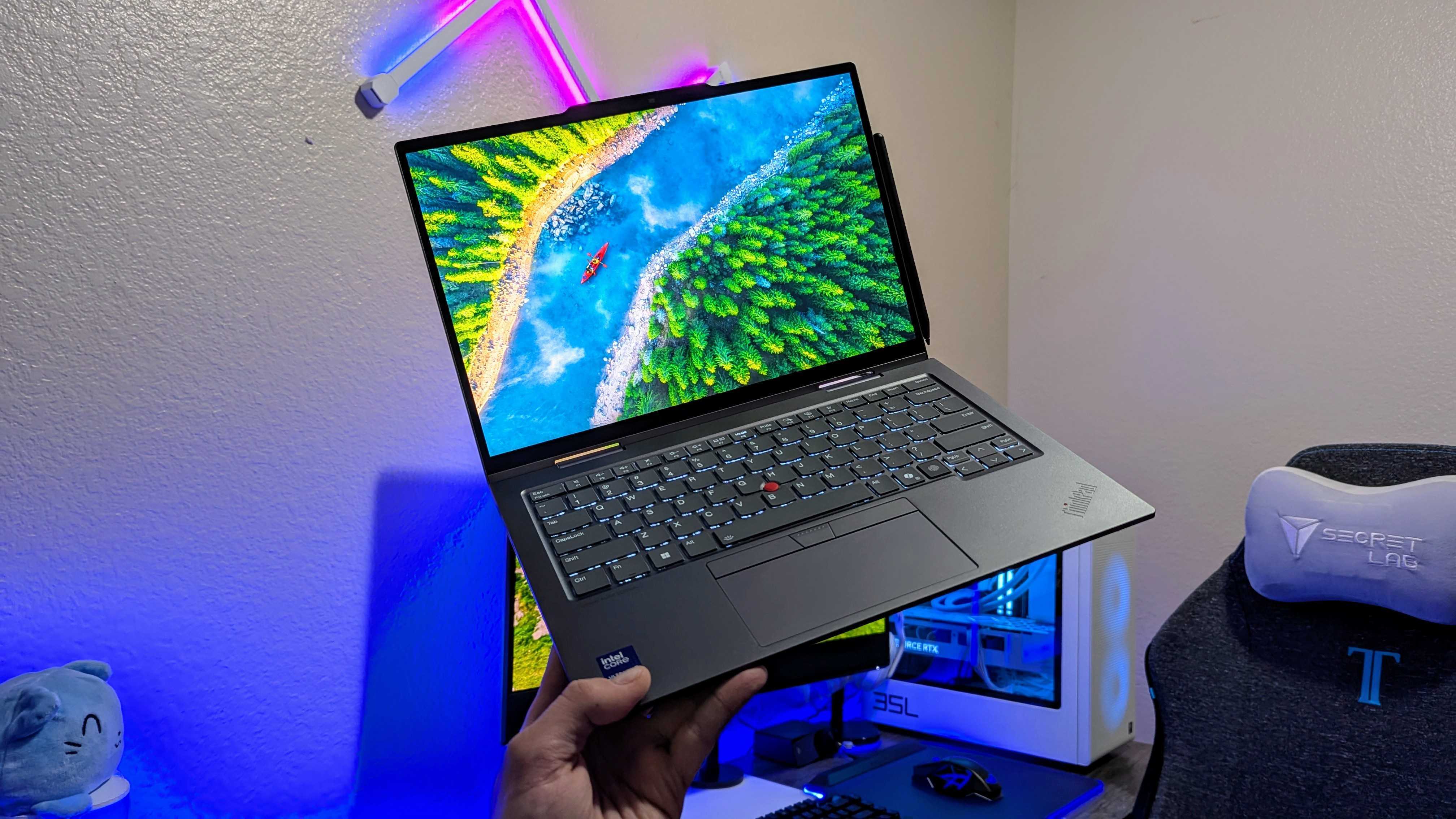 Image of the Lenovo ThinkPad X1 2-in-1 (Gen 10) Aura Edition.