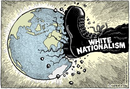 Editorial Cartoon World New Zealand white nationalist attack