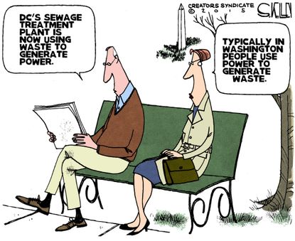 Editorial cartoon U.S. Government D.C.