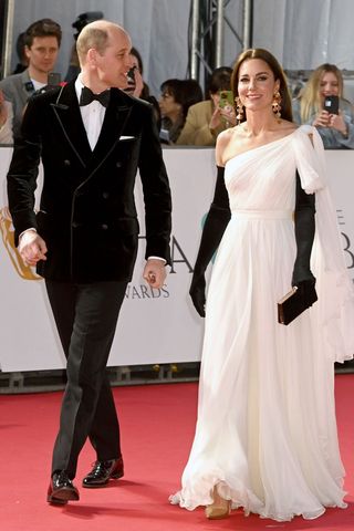 Will and Kate at the 2023 BAFTAs.