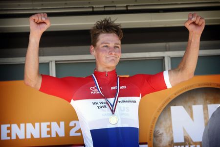 Mathieu van der Poel (Corendon-Circus) as Dutch road race champion