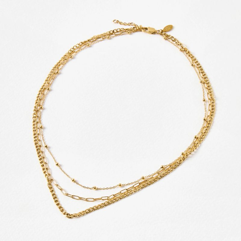 Oliver Bonas, layered necklace