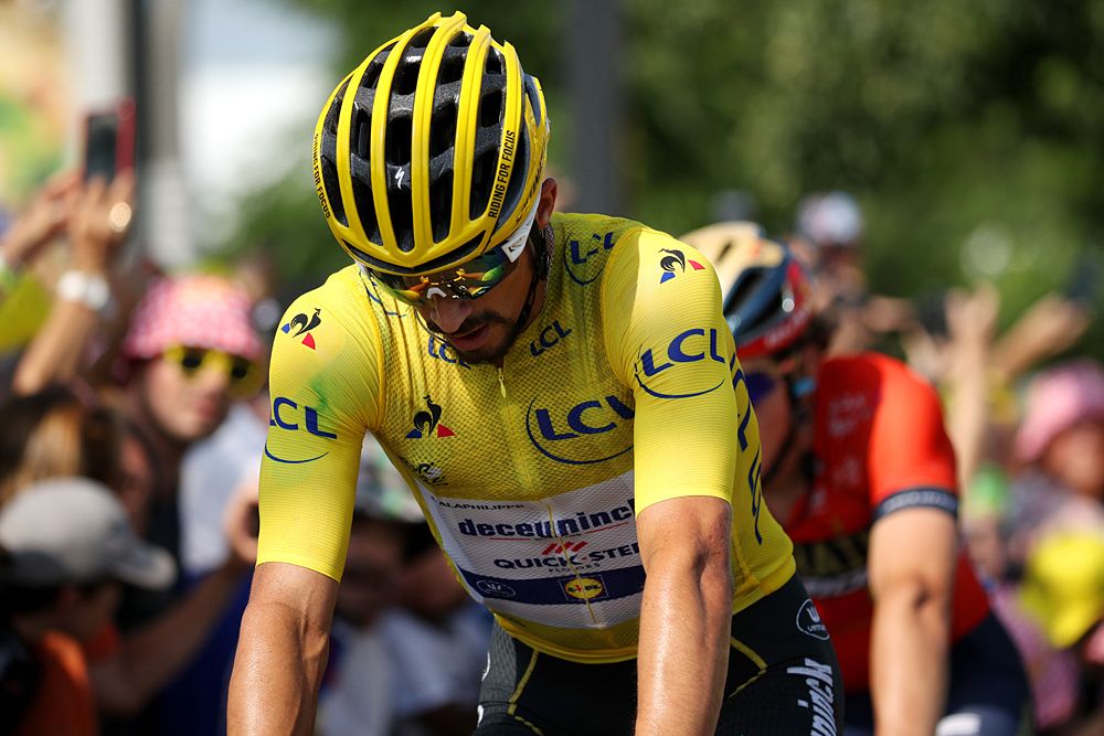 Julian Alaphilippe (Deceuninck-QuickStep) at the Tour de France