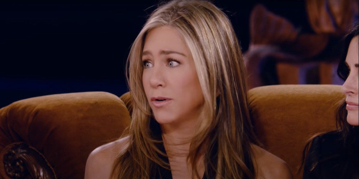 screenshot jennifer aniston friends the reunion